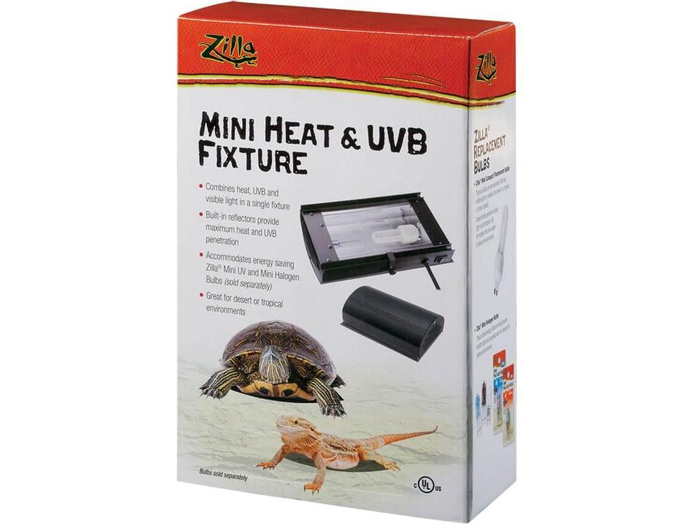 Zilla Mini Heat & UVB Fixture Zilla