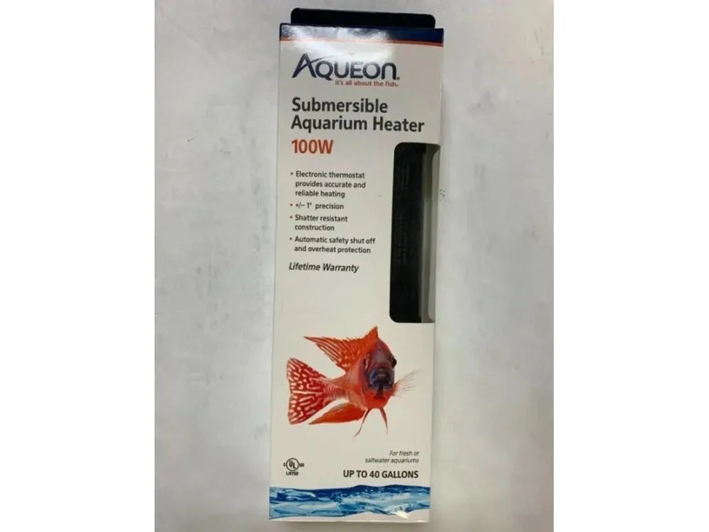 Aqueon Submersible Aquarium Heater 100W Fish Supplies Aqueon