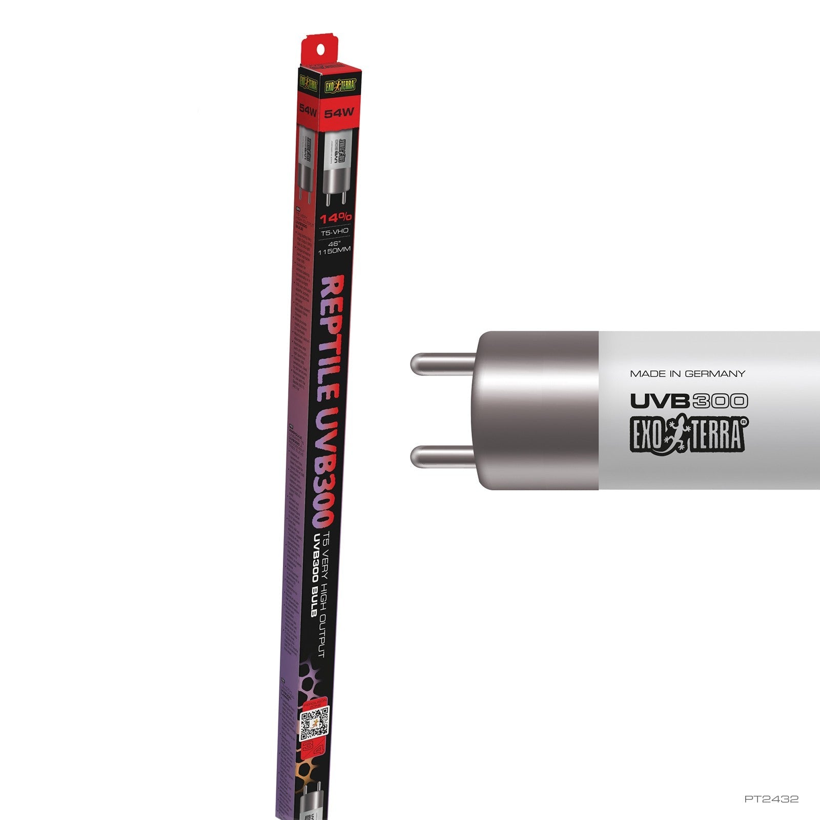 Exo Terra Reptile UVB300 VHO T5 Bulb 46"