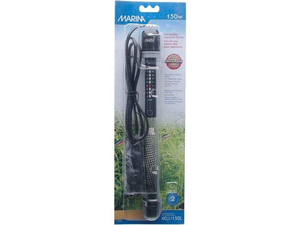 Marina Submersible Heater 10.5in 150W (40 gal.) Fish Supplies Marina