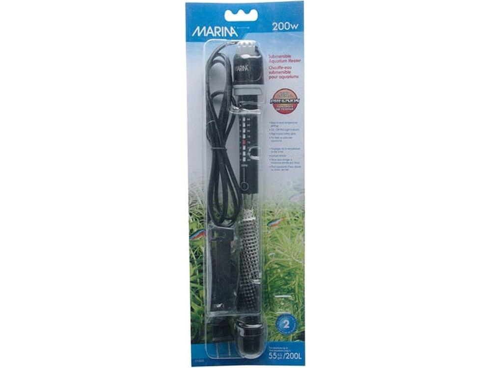 Marina Submersible Heater 10.5in 200W (55 gal.) Fish Supplies Marina