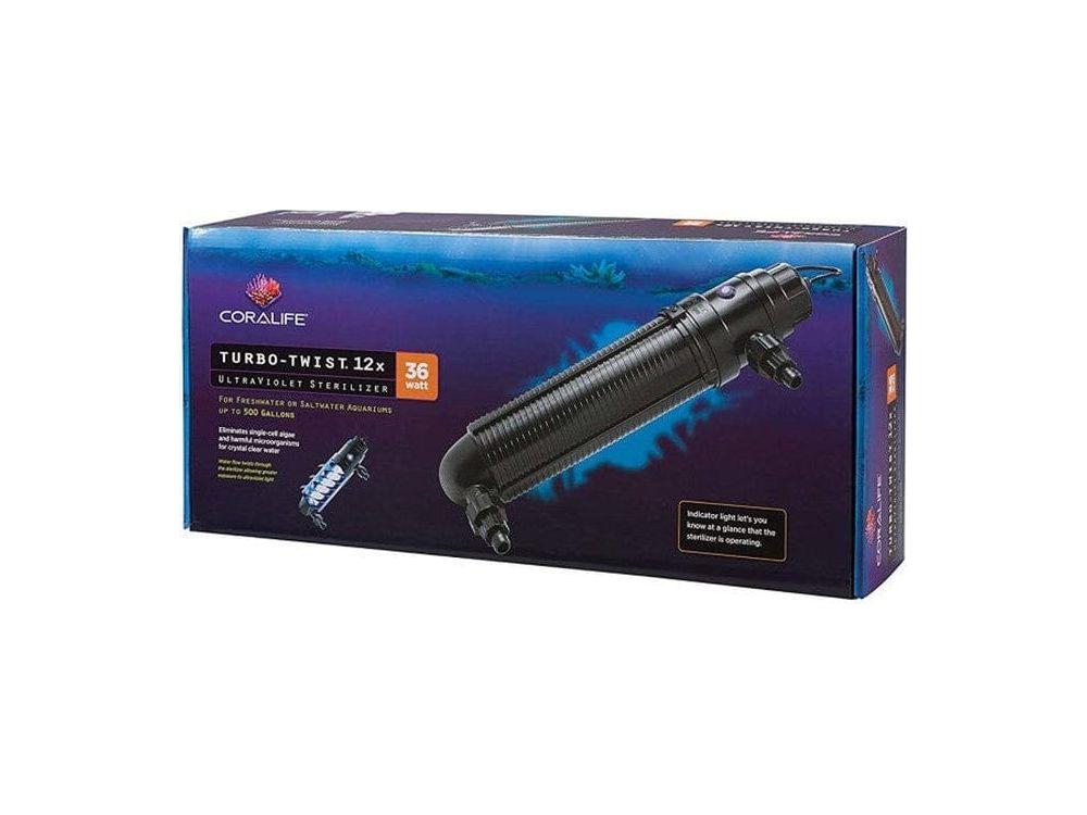 Coralife Turbo-Twist UV Sterilizer 1ea/12X, 36 W, Up To 500 gal Animals & Pet Supplies > Pet Supplies > Fish Supplies Coral Life
