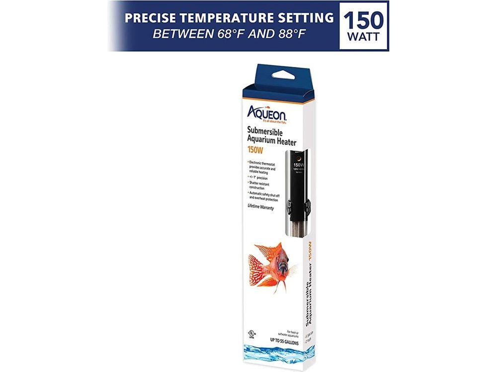 Aqueon Submersible Aquarium Heater 150W Fish Supplies Aqueon