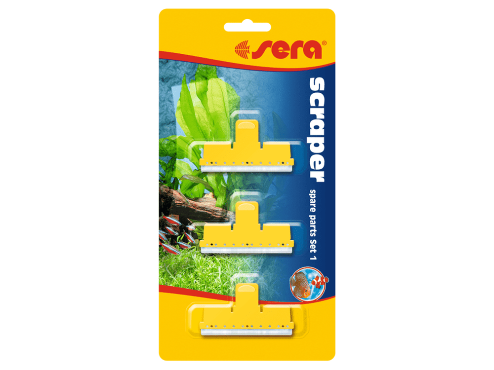Sera Scraper Replacement Blades, Set 1 Aquarium Cleaning Supplies sera