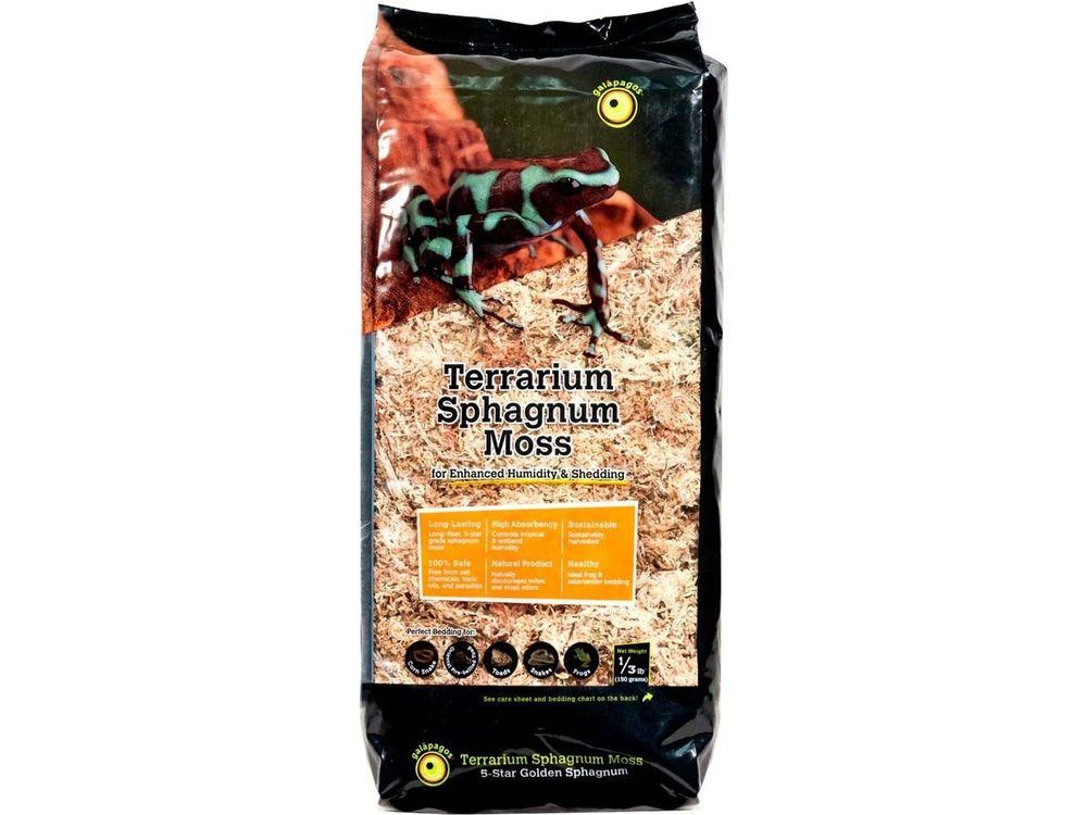 Galapagos Blond Sphagnum Moss, 1/3 lb Galapagos