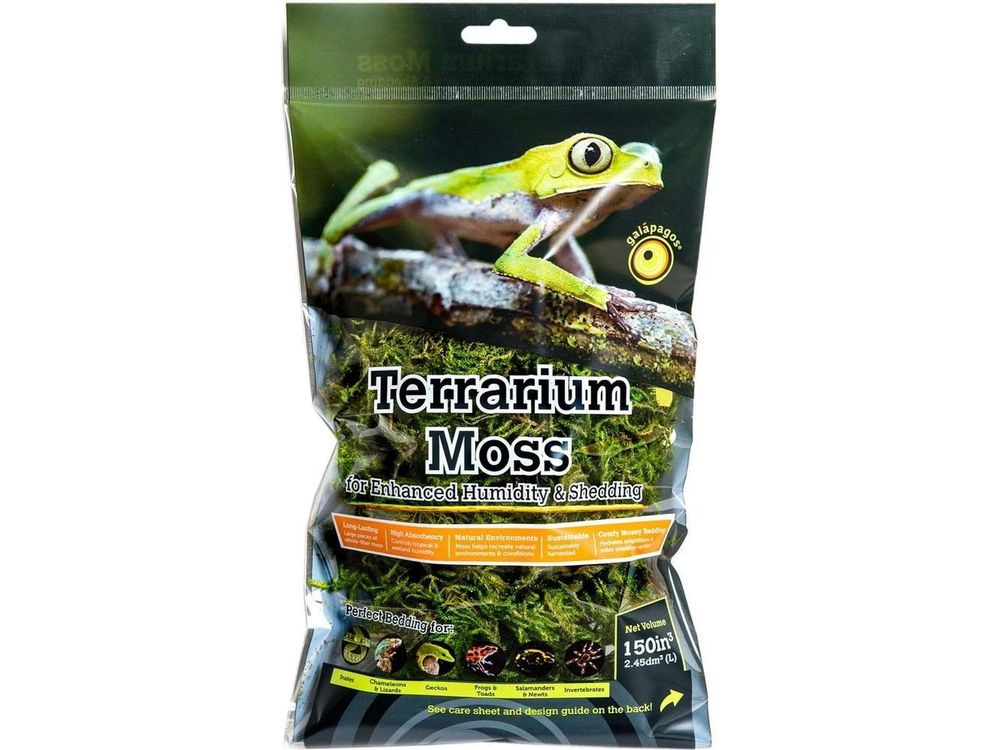Galapagos Green Sphagnum Moss, 150 in³ Galapagos
