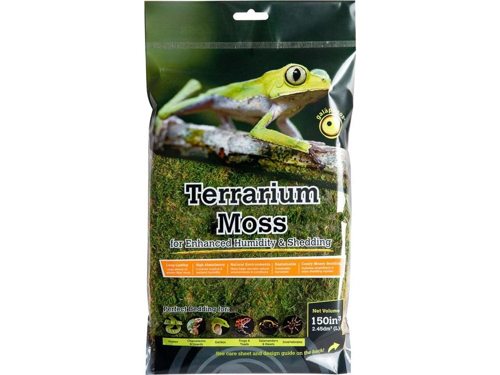 Galapagos Sheet Moss, 150 in³ Galapagos