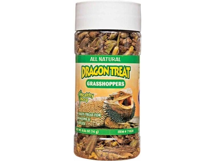 Healthy Herp Dragon Treat Grasshoppers, 0.56oz
