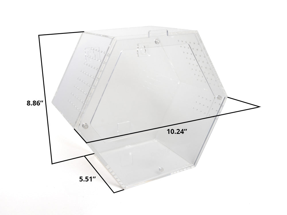 Acrylic Enclosure Hexagon (Large)