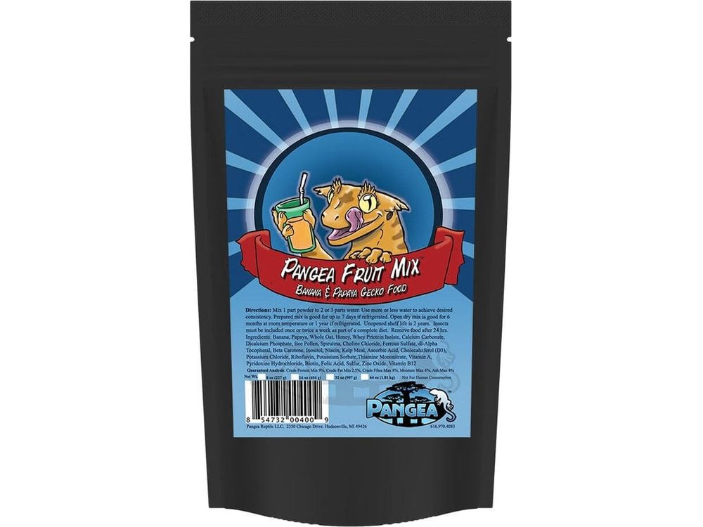 Pangea Fruit Mix Gecko Treat - Black Pangea