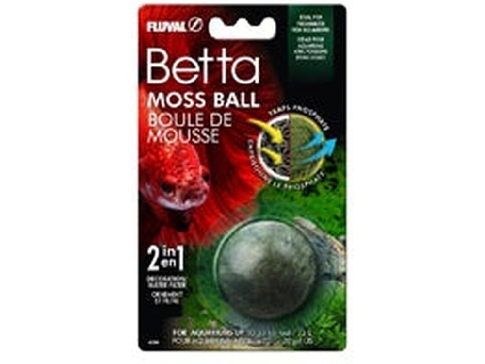 Fluval Betta Moss Ball - 4.5 cm (1.8 in) Fish Supplies Fluval