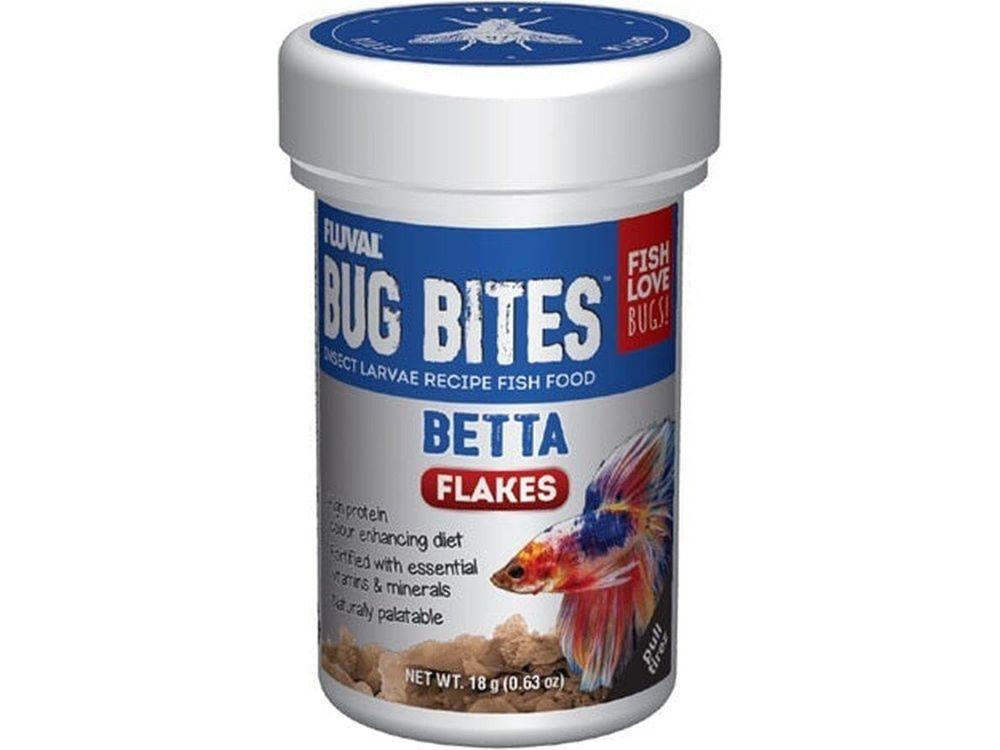 Fluval Bug Bites Betta Color Enhancing 0.64oz Fish Supplies Fluval