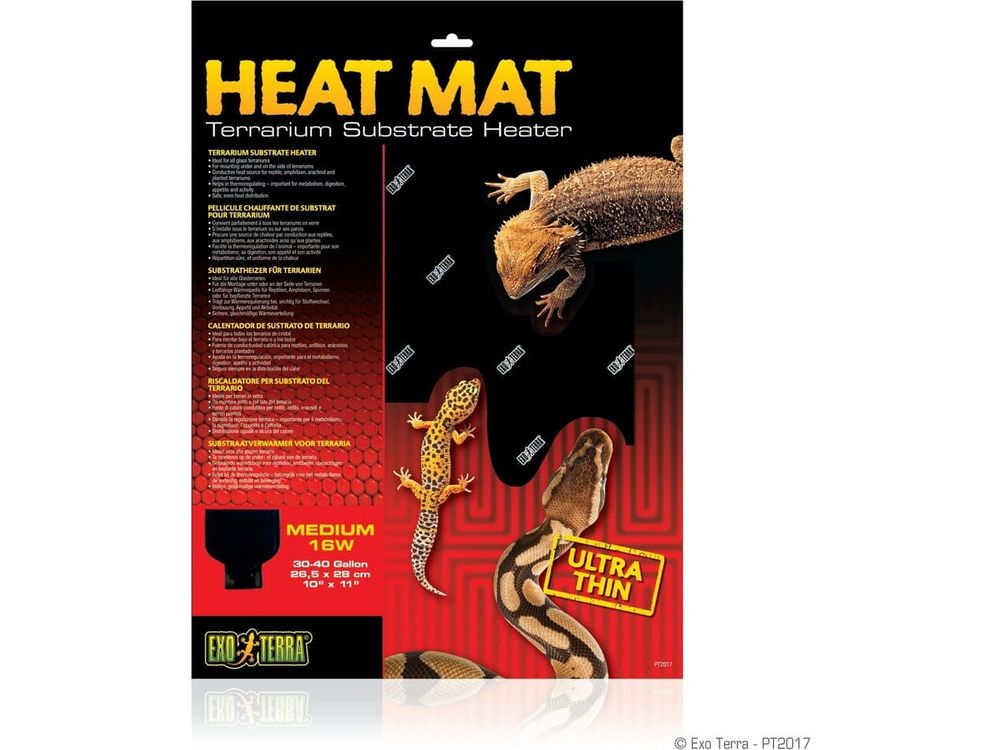 Exo Terra Heat Mat, Medium (16w) Exo Terra