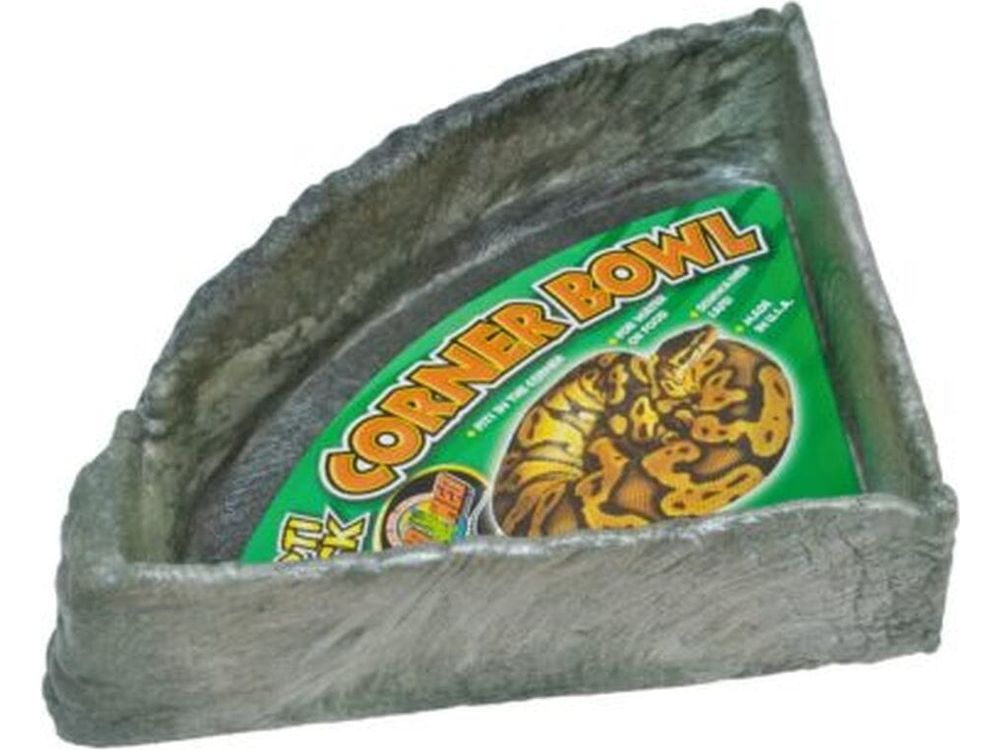 Zoo Med Repti Rock Corner Bowl, Extra Large Zoo Med