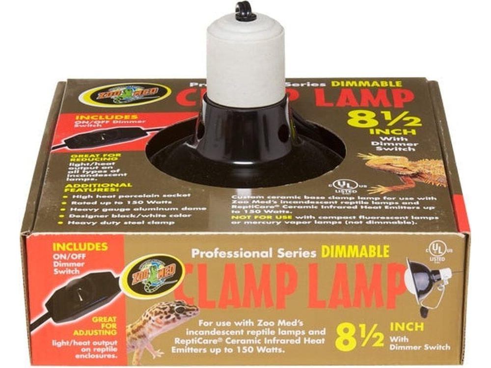 Zoo Med Professional Series Dimmable Clamp Lamp Zoo Med