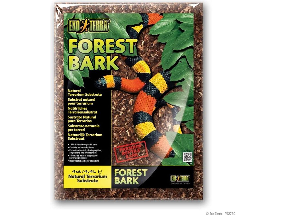 Exo Terra Forest Bark, 4qt Exo Terra