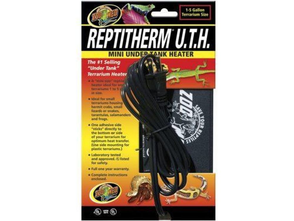 Zoo Med ReptiTherm Under Tank Heater (U.T.H.), Mini Zoo Med