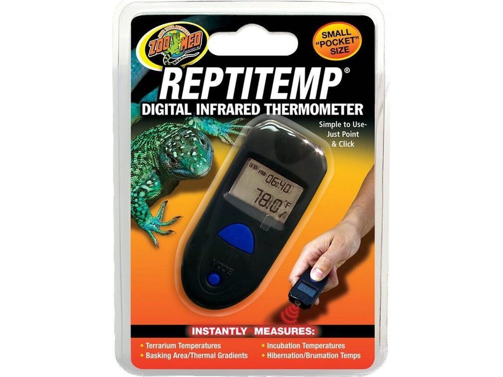 Zoo Med ReptiTemp Digital Infrared Thermometer Zoo Med