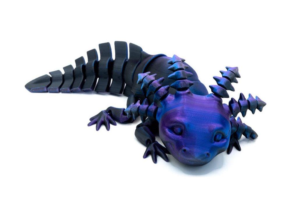 3D Printed Multi-Color Axolotl - Large