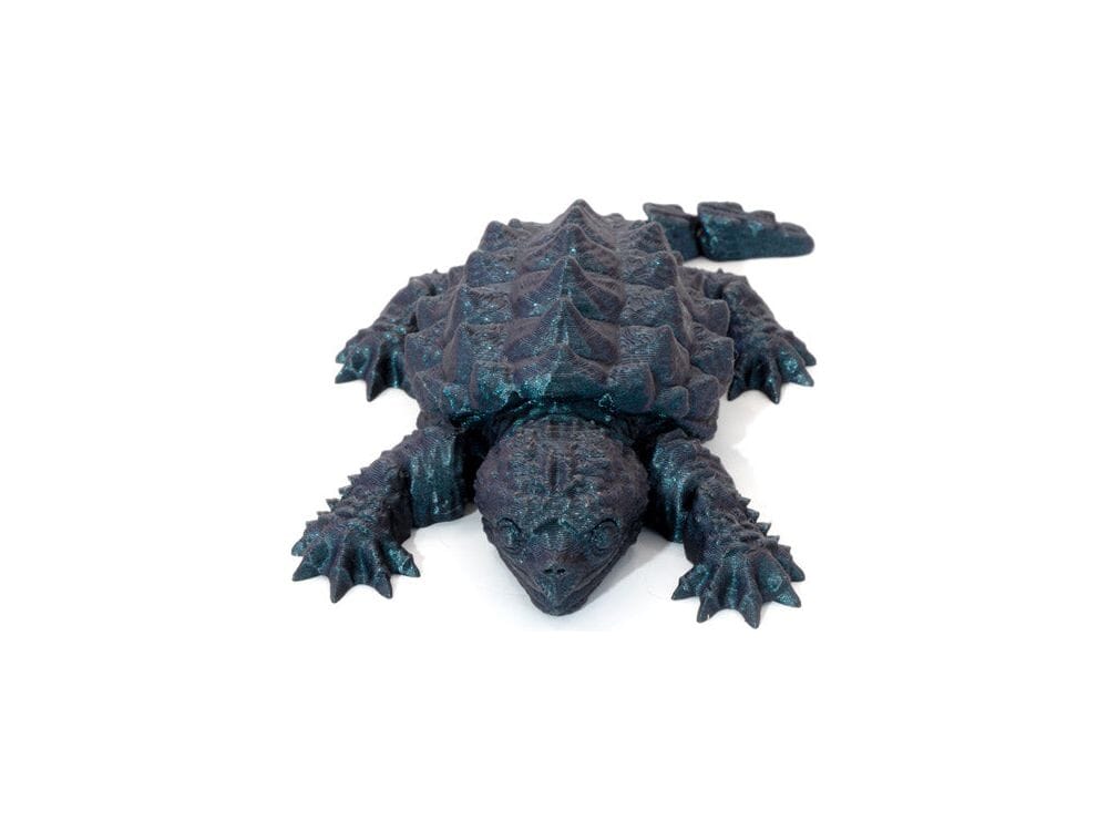 3D Printed Multi-Color Snapping Turtle - Small