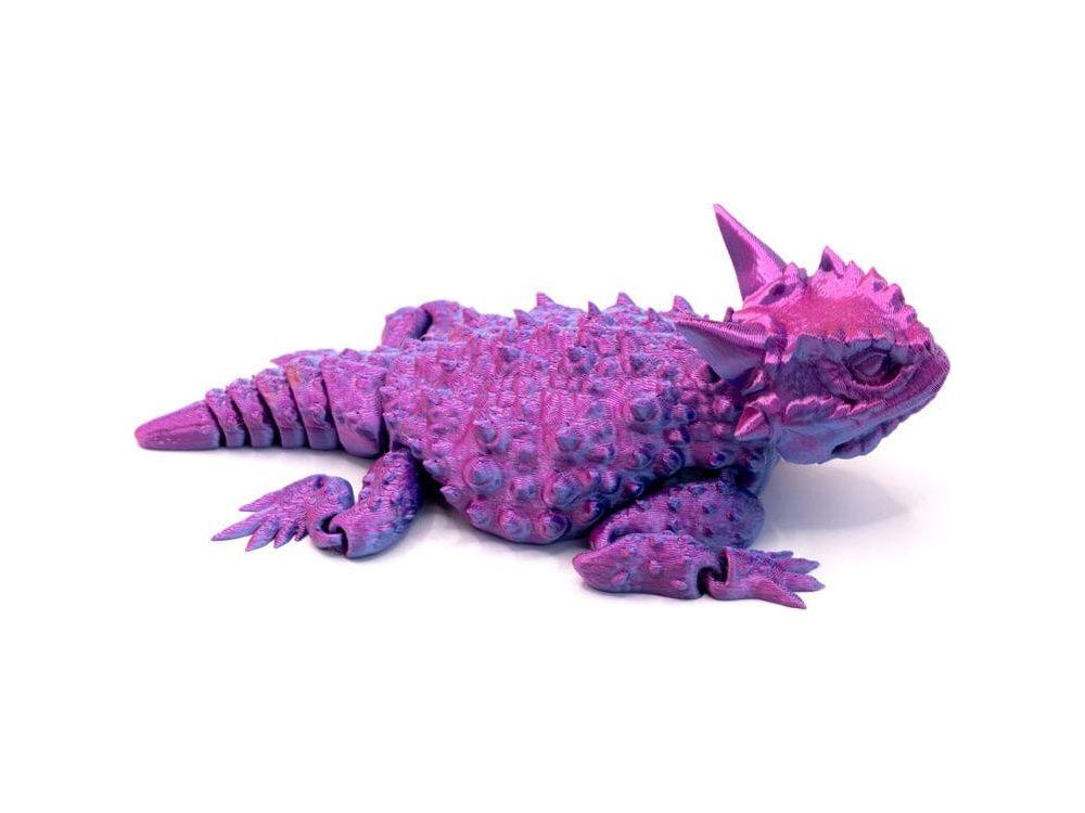 3D Printed Multi-Color TX Horned Lizard - Small