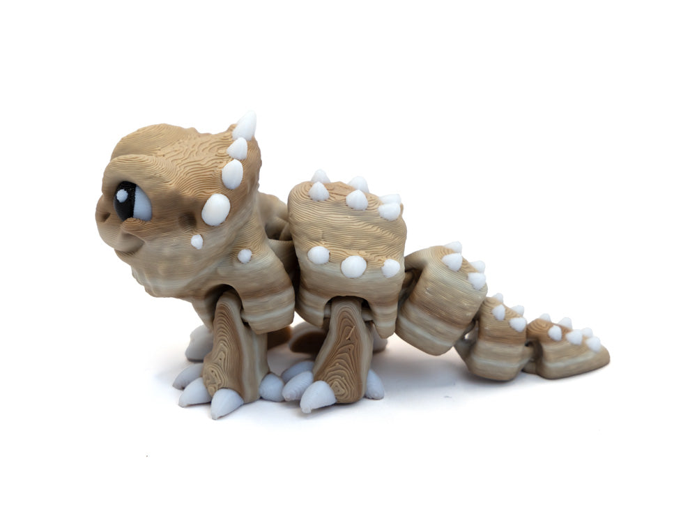 3D Printed Chibi Tan Bearded Dragon - Mini