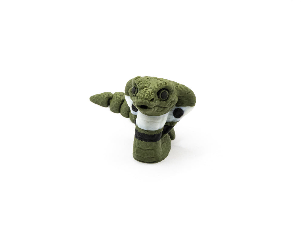 3D Printed Chibi Cobra - Mini Toys Dubia.com