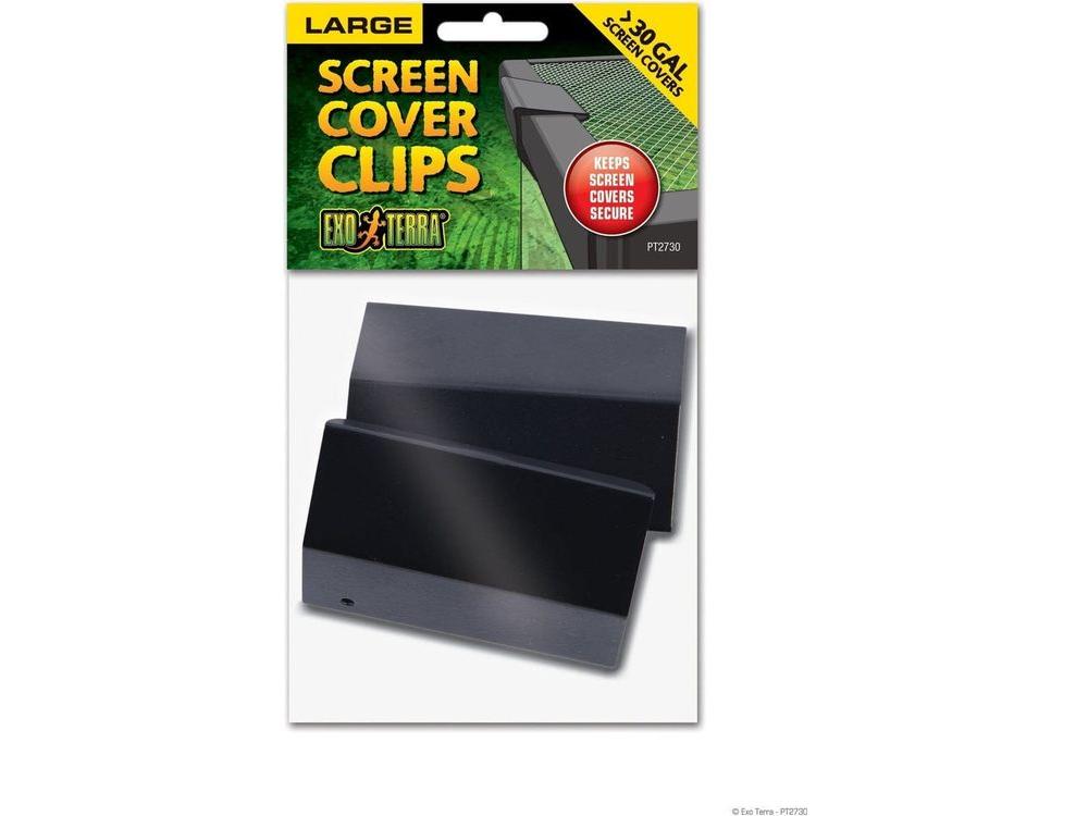 Exo Terra Screen Cover Clips, Large Exo Terra