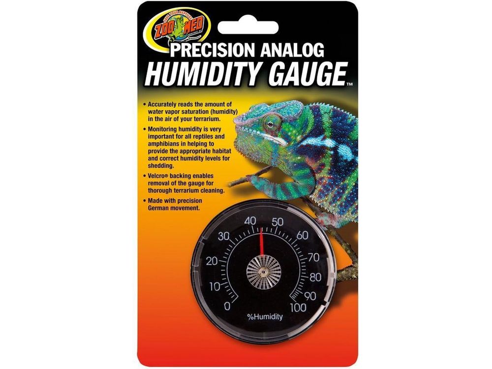 Zoo Med Precision Analog Humidity Gauge Zoo Med