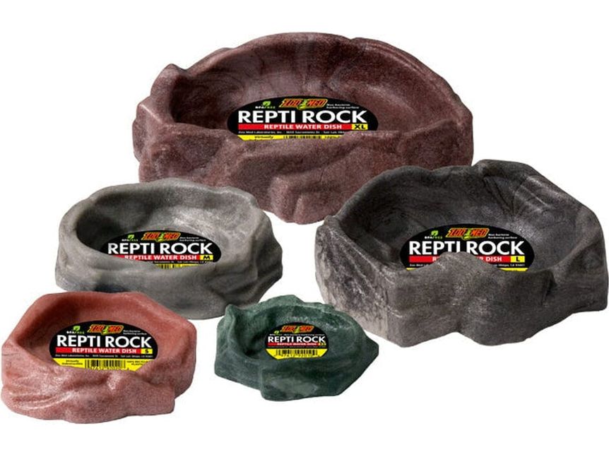 Zoo Med Repti Rock Reptile Water Dish, Small Zoo Med