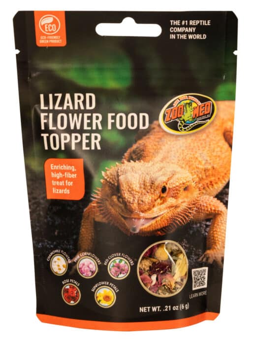Zoo Med Lizard Flower Food Topper, 0.21oz