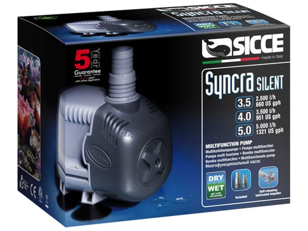 Sicce SYNCRA SILENT 5.0 Pump - 1321 GPH 1ea Animals & Pet Supplies > Pet Supplies > Fish Supplies SICCE