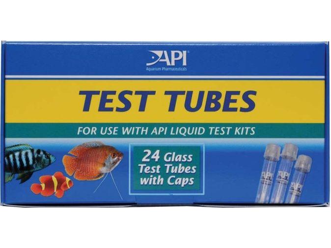API Glass Test Tubes with Caps API