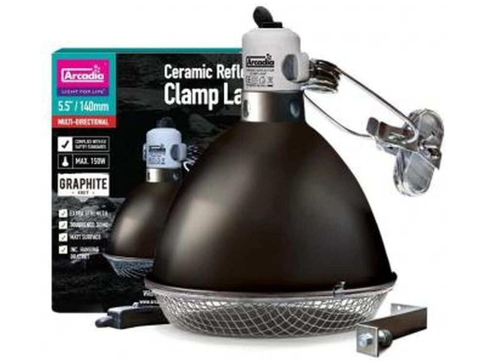 Arcadia Ceramic Reflector - 5.5" Graphite Arcadia