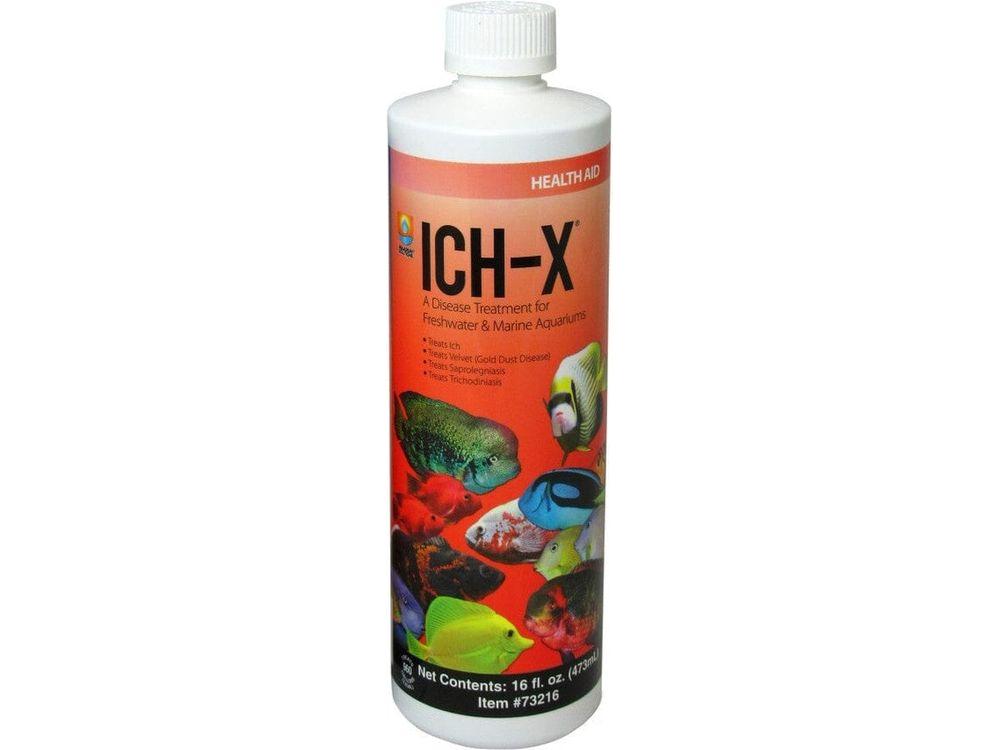 Aquarium Solutions Ich-X Liquid Treatment, 4 fl oz Fish Supplies Aquarium Solutions