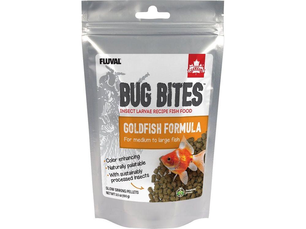 Fluval Bug Bites Goldfish Pellets 3.53oz Fish Supplies Fluval