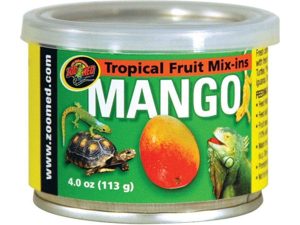 Zoo Med Fruit Mix-Ins Mango Reptile Wet Food 1ea/3.4 oz