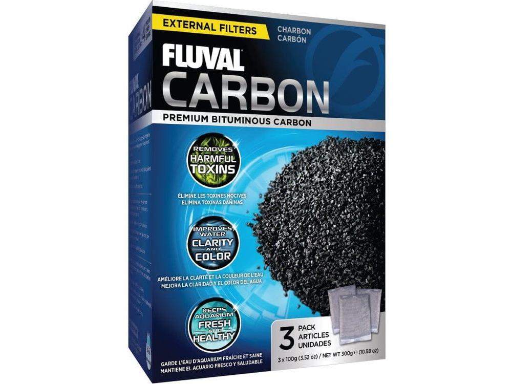 Fluval Carbon, 3pk Fish Supplies Fluval