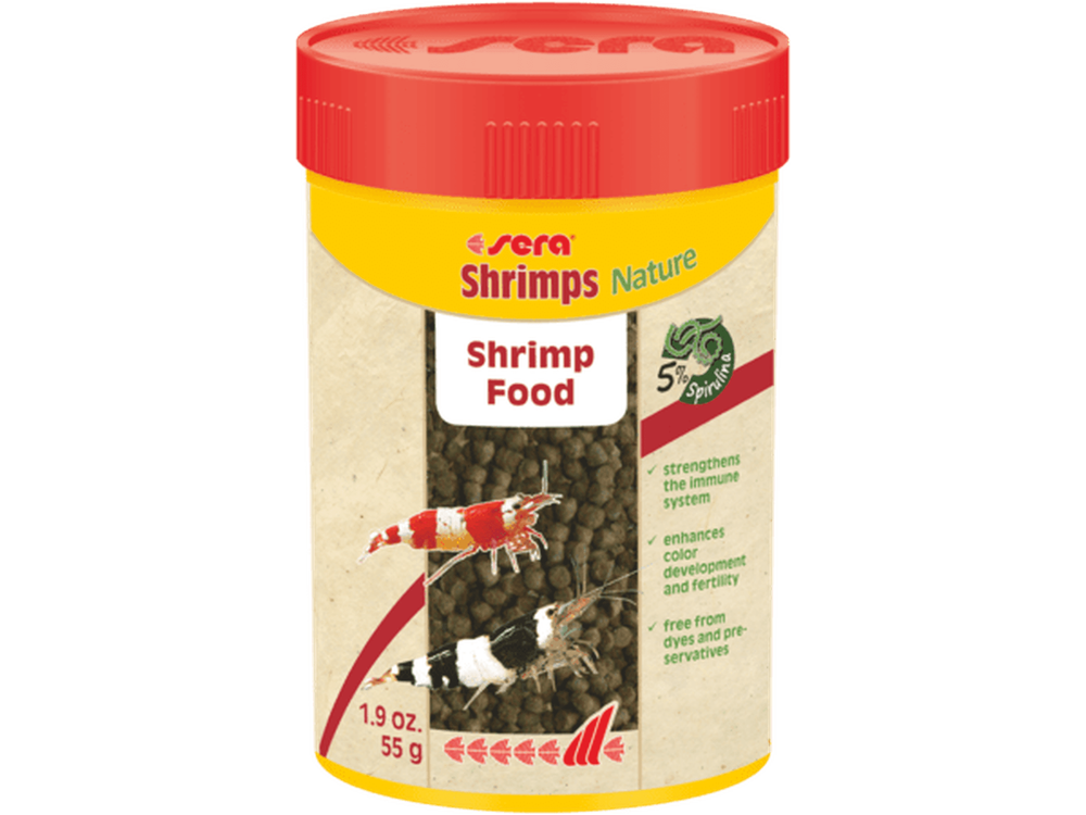 Sera Shrimps Nature 1.9oz Aquatic Diet Sera