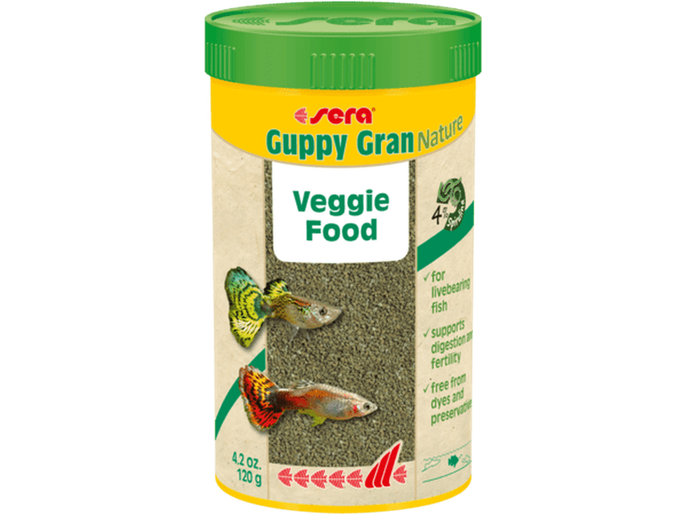 Sera Guppy Gran Nature 1.5oz Aquatic Diet Sera