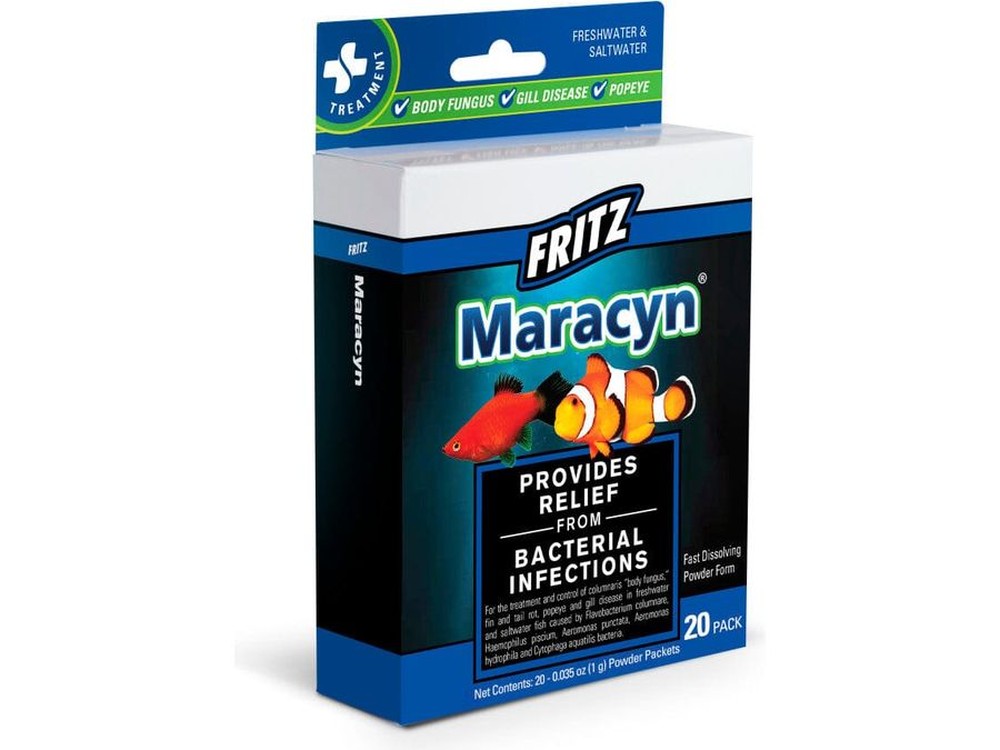 Fritz Maracyn Freshwater & Saltwater Treatment 1ea/20 ct