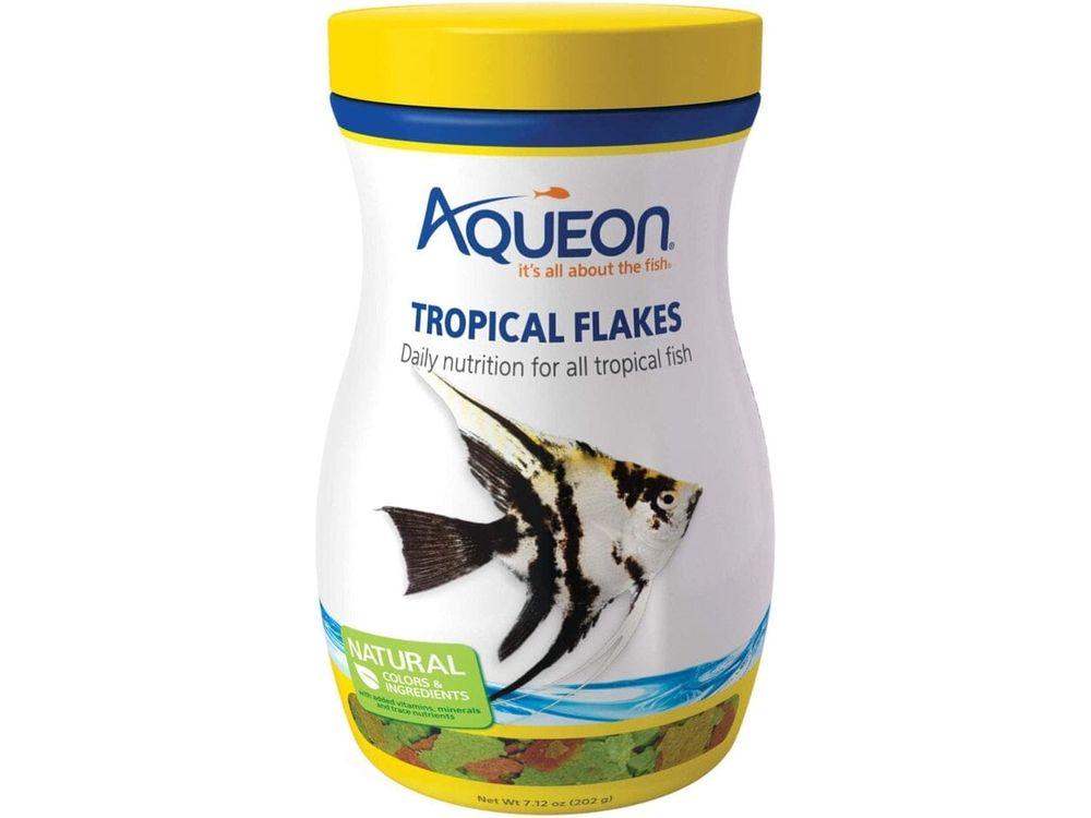 Aqueon Tropical Flakes Fish Food 7.12oz Fish Supplies Aqueon