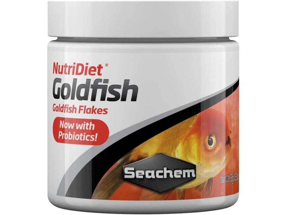Seachem Laboratories NutriDiet Goldfish Flakes Fish Food 1ea/0.5 oz Aquatic Diet Seachem
