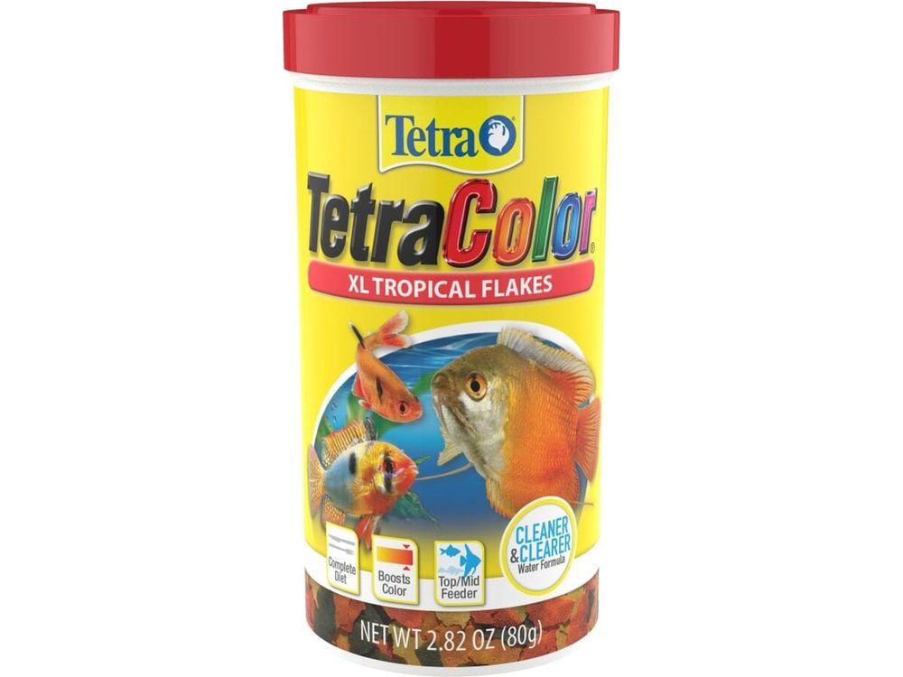 Tetra TetraColor Tropical Flakes Fish Food 1ea/2.82 oz Aquatic Diet Tetra