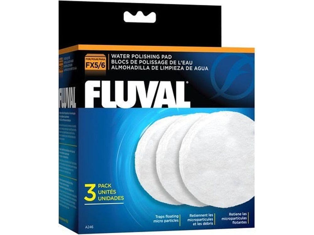 Fluval Quick Clear-Water Polishing Pad, FX4/FX5/FX6, 3pk Fish Supplies Fluval