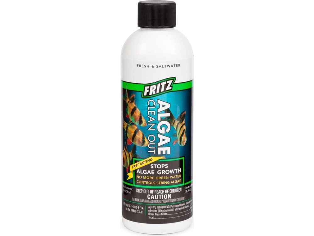 Fritz Algae Clean Out 8 fl oz Aquarium Additives Fritz
