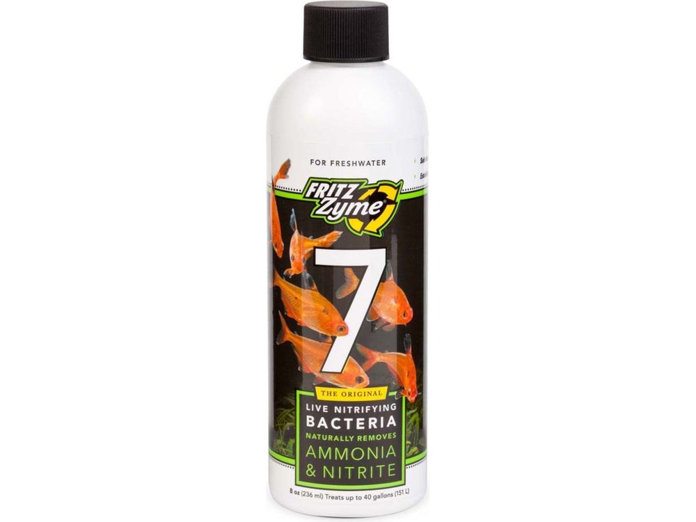 Fritz FritzZyme 7 Freshwater Live Nitrifying Bacteria 8 fl oz Aquarium Additives Fritz