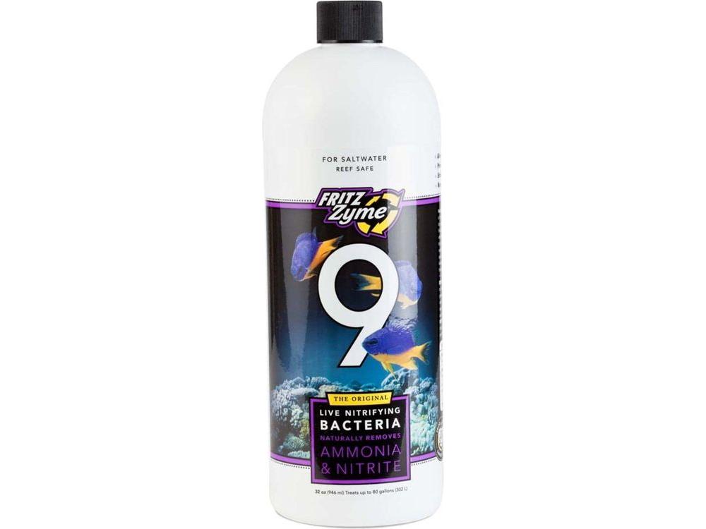 Fritz FritzZyme 9 Saltwater Live Nitrifying Bacteria 32oz Aquarium Additives Fritz
