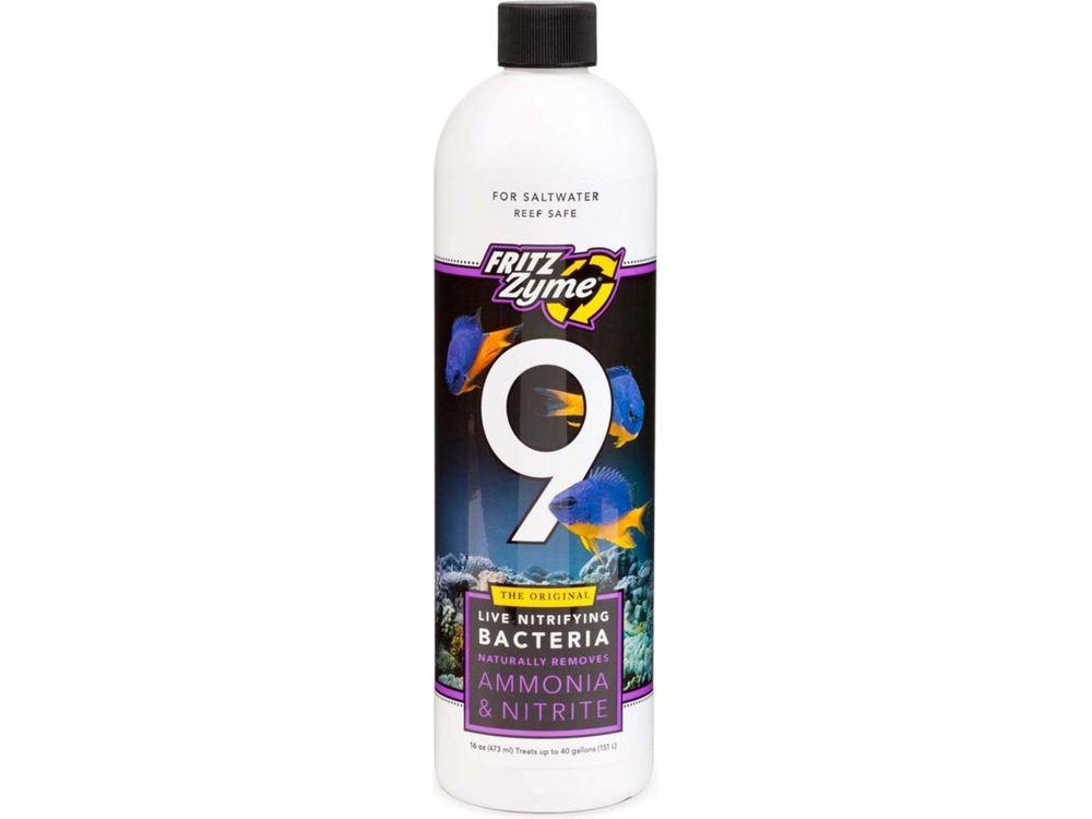 Fritz FritzZyme 9 Saltwater Live Nitrifying Bacteria 16oz Aquarium Additives Fritz