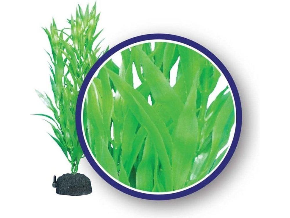 Weco Products Freshwater Series Bamboo Leaf Aquarium Plant Green, 1ea/18 in Aquatic Decor Weco